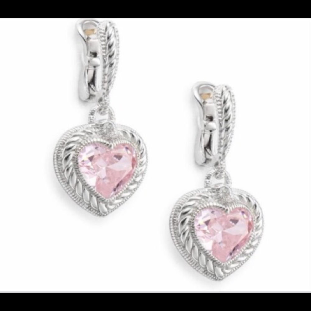 Judith Ripka Sterling Silver Earrings
